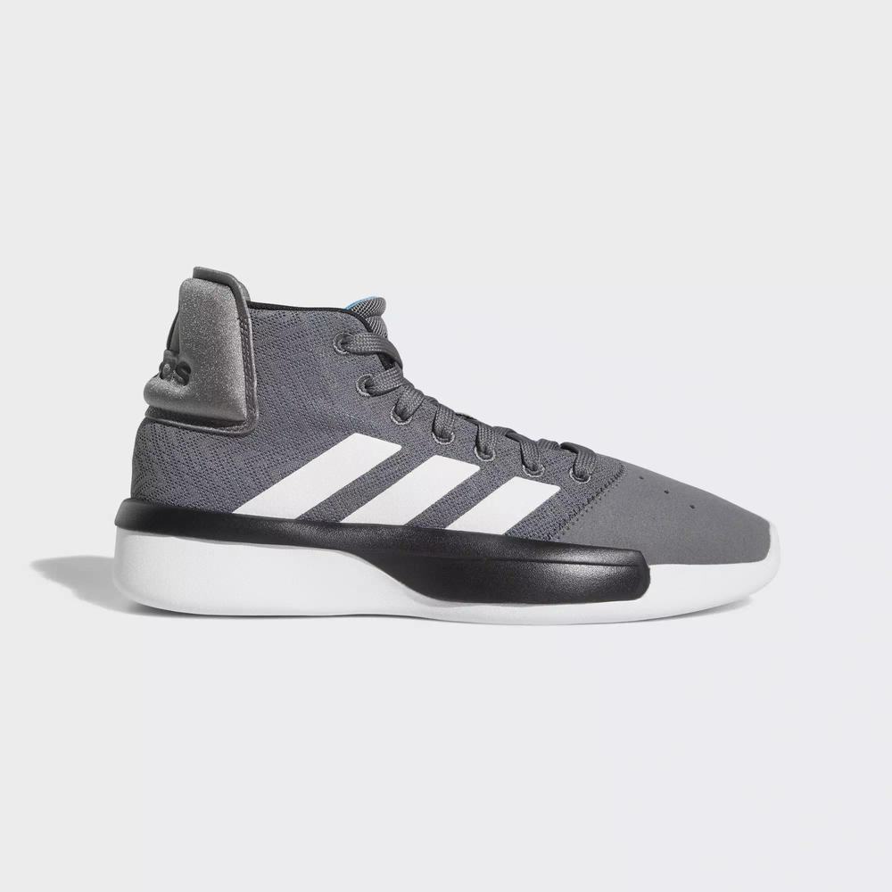 Adidas Pro Adversary 2019 Tenis De Basketball Grises Para Mujer (MX-92387)